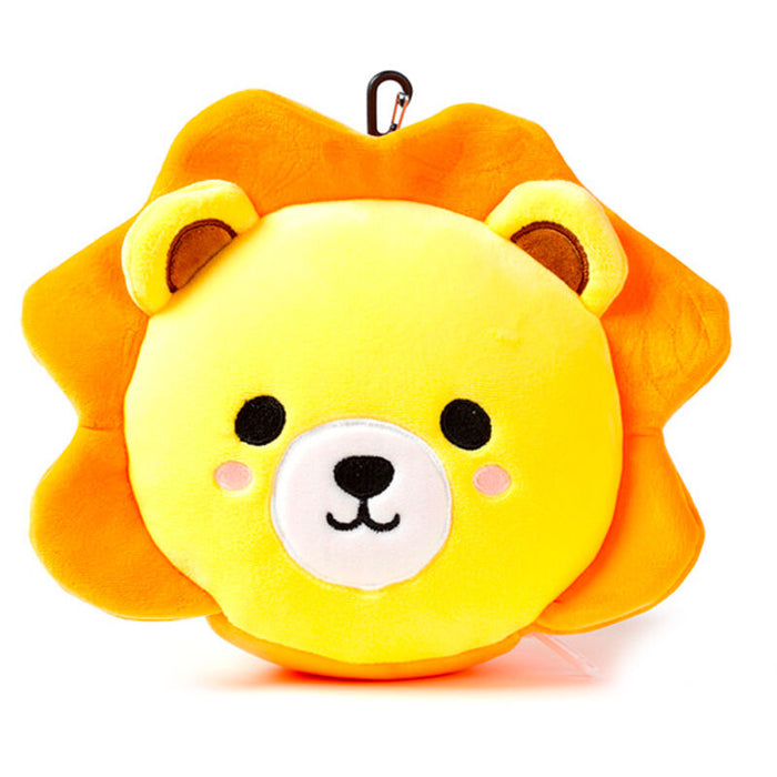 Relaxeazzz Adoramals Lion travel pillow eye mask-1