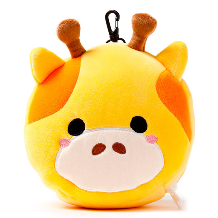 Relaxeazzz Giraffe travel pillow eye mask-2