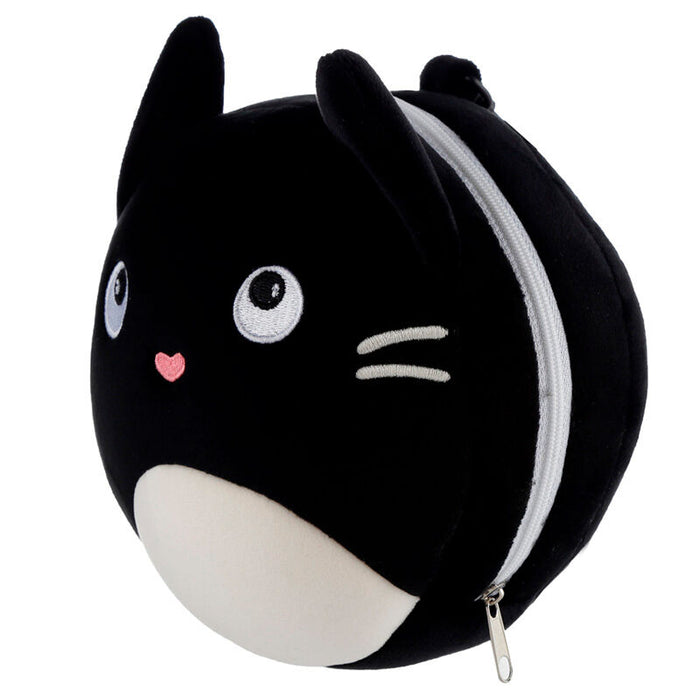 Relaxeazzz Fine feline cat travel pillow eye mask-1