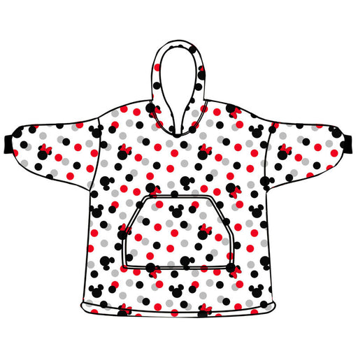 Disney Minnie oversize sweatshirt coat adult coral-0
