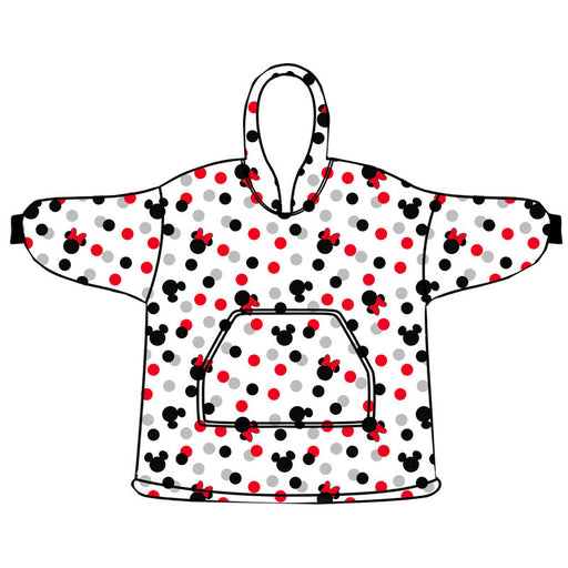 Disney Minnie oversize sweatshirt coat kids coral-0