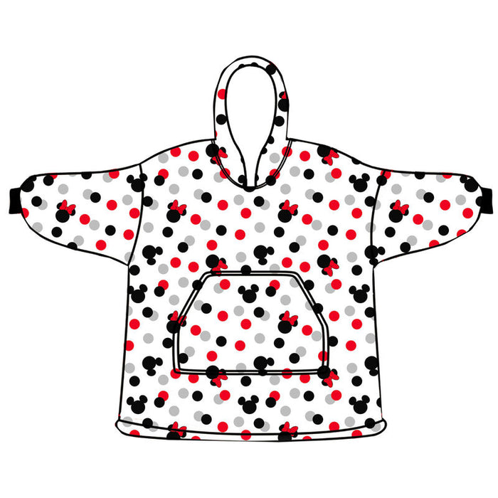 Disney Minnie oversize sweatshirt coat kids coral-1
