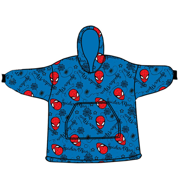 Marvel Spiderman oversize sweatshirt coat adult coral-1