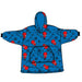Marvel Spiderman oversize sweatshirt coat kids coral-1