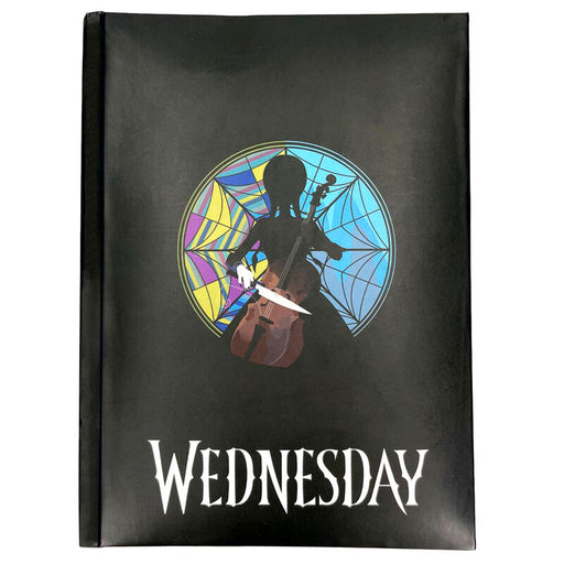 Wednesday Roseton A5 light notebook-1
