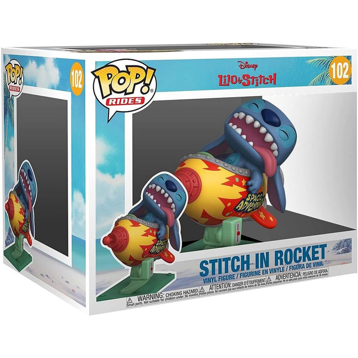 POP figure Rides Super Deluxe Disney Lilo and Stitch - Stitch in Rocket-2