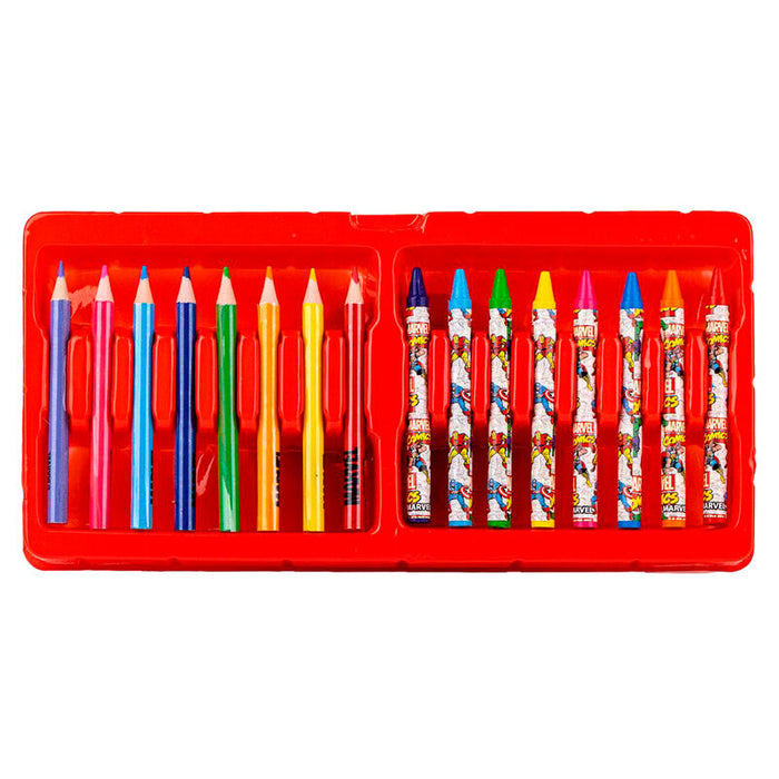 Marvel Colouring stationery case-1