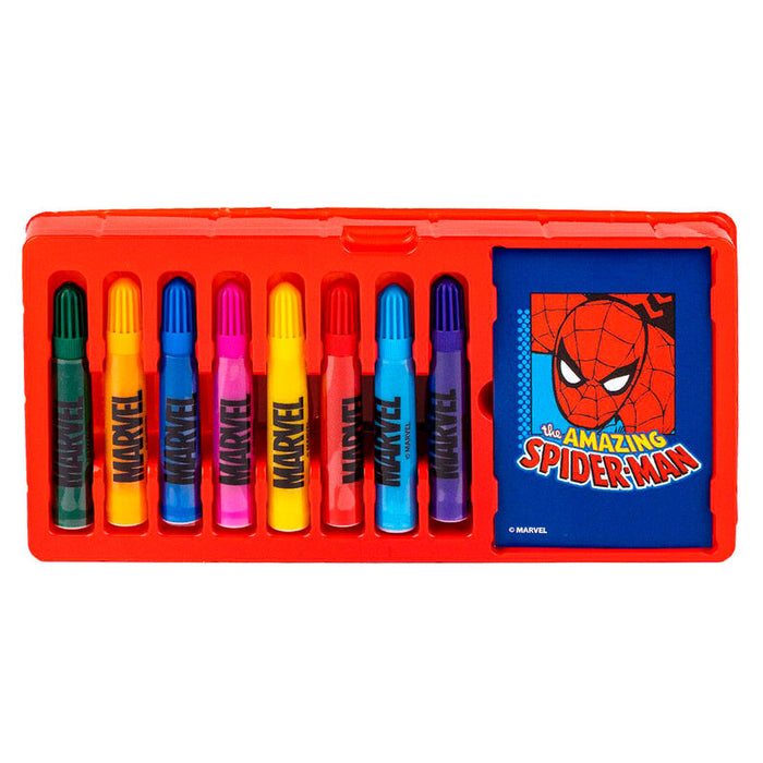 Marvel Colouring stationery case-3