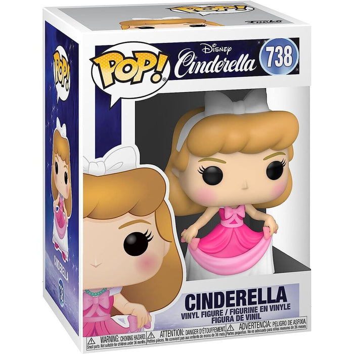POP figure Disney Cinderella in Pink Dress-1