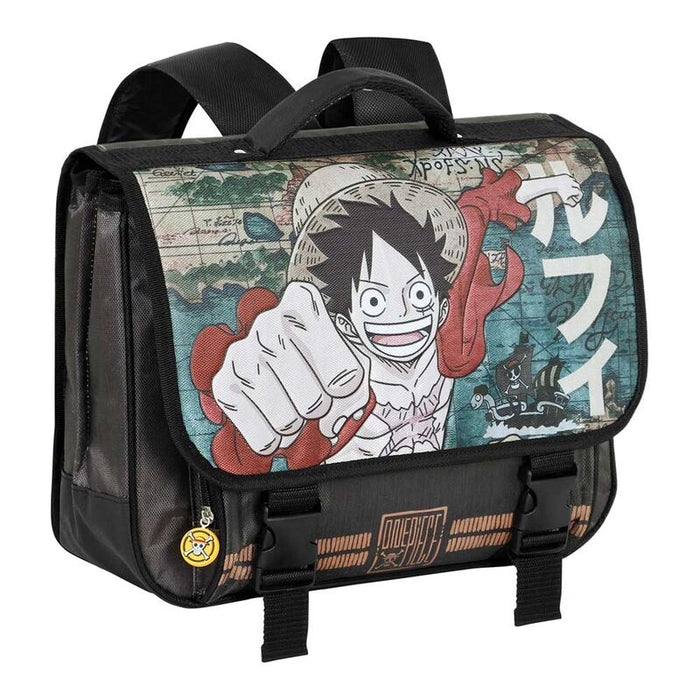 One Piece Map backpack schoolbag-3