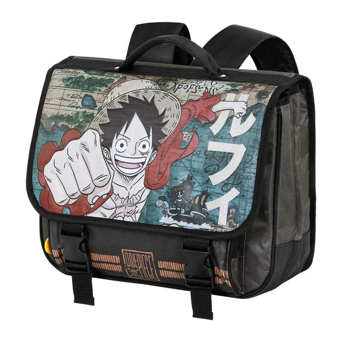 One Piece Map backpack schoolbag-4