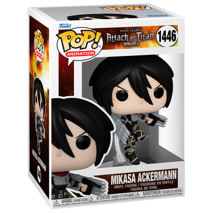 POP figure Attack on Titan Mikasa Ackermann-1