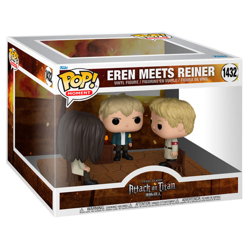 POP figure Moment Attack on Titan Eren Meets Reiner-0