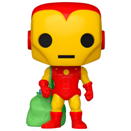 POP figure Marvel Holiday Iron Man-0