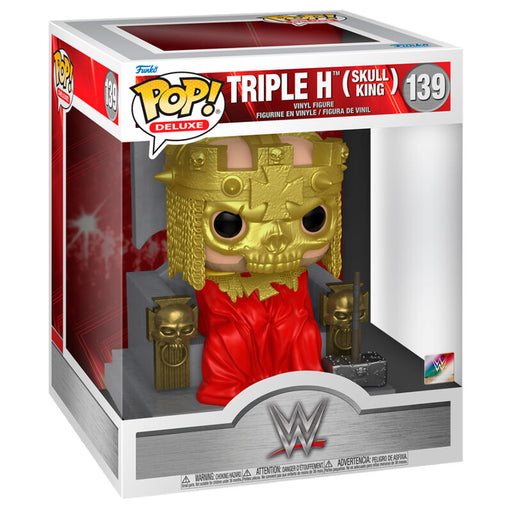 POP figure Deluxe WWE Triple H Skull King-0