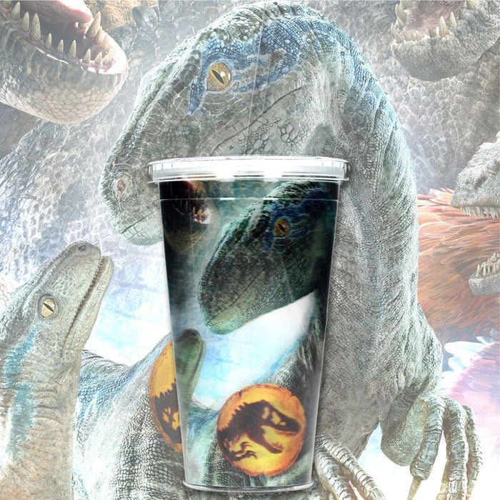 Jurassic Park Biosync 3D lenticular tumbler 50ml-1