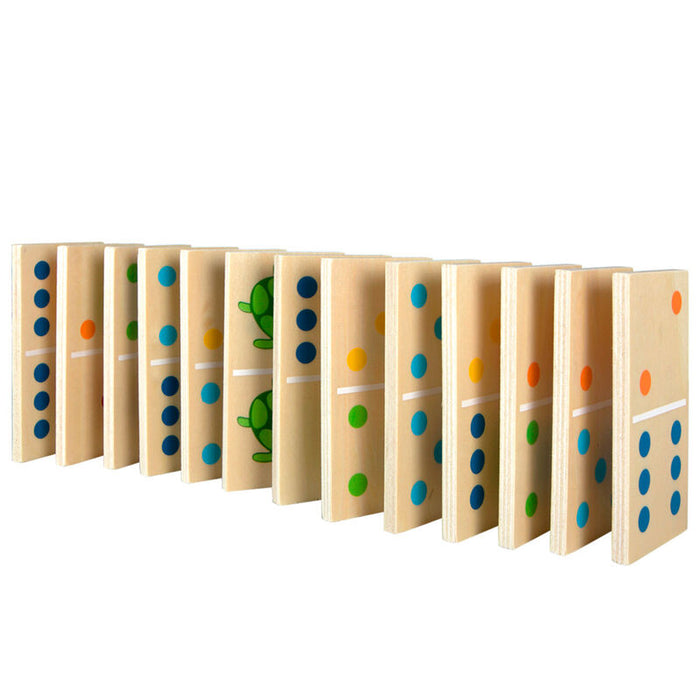 Animals dominoes wood 29pcs-2