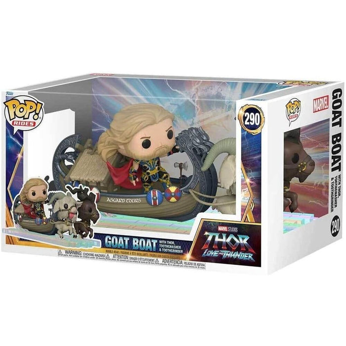 POP figure Marvel Thor Love and Thunder Thor Goat Boat-1