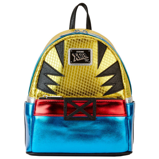 Loungefly Marvel X-Men Wolverine Cosplay Metallic backpack 26cm-0