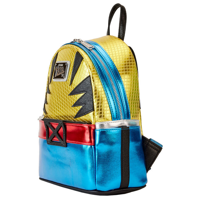 Loungefly Marvel X-Men Wolverine Cosplay Metallic backpack 26cm-1
