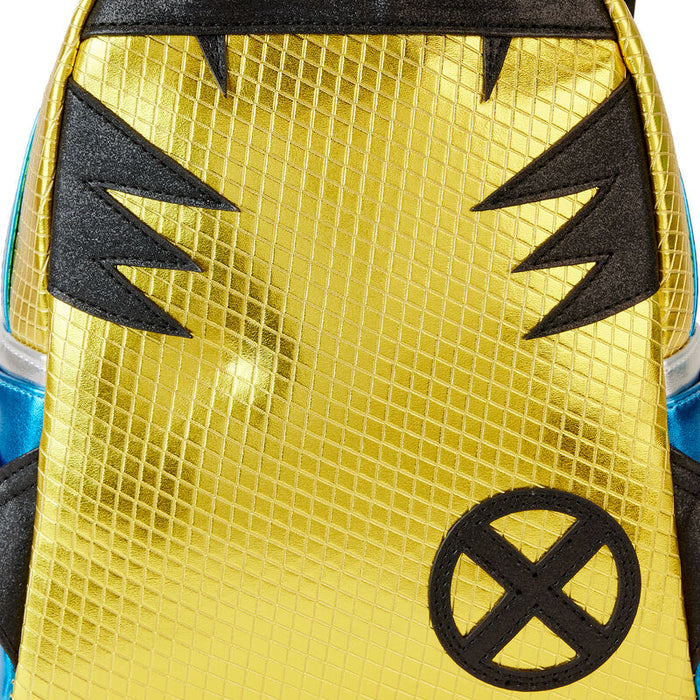 Loungefly Marvel X-Men Wolverine Cosplay Metallic backpack 26cm-4