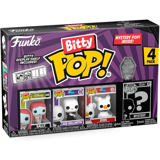 Blister 4 figures Bitty POP Disney Nightmare Before Christmas Sally-0