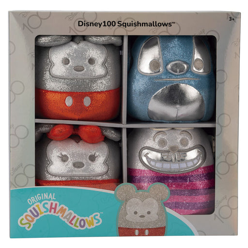 Squishmallows Disney pack 4 plush toys 12cm-0
