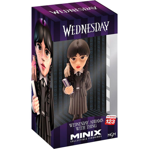 Wednesday - Wednesday and Thing Minix figure 12cm-0