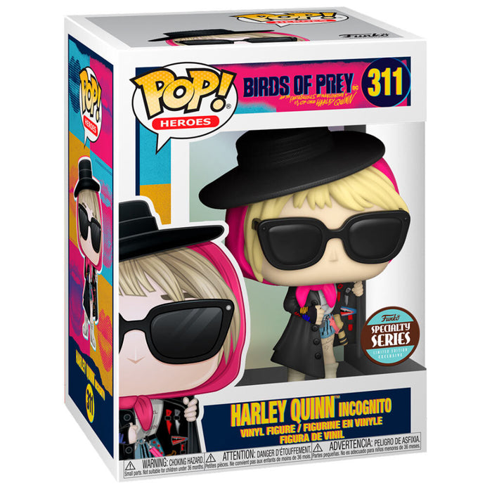 POP figure Birds of Prey Harley Quinn Incognito Exclusive-1