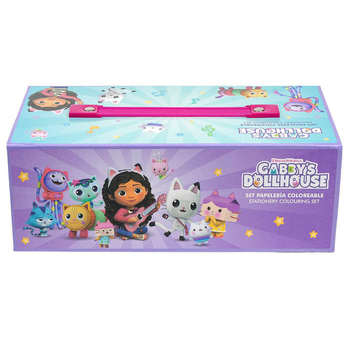 Gabbys Dolls House Colouring stationery case-6