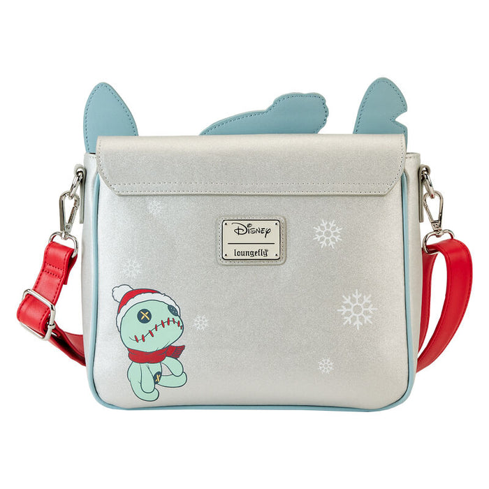 Loungefly Disney Stitch Holiday glitter crossbody bag-3