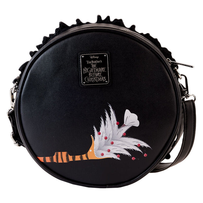 Loungefly Disney Nightmare Before Christmas Wreath String Lights Glow crossbody bag-4