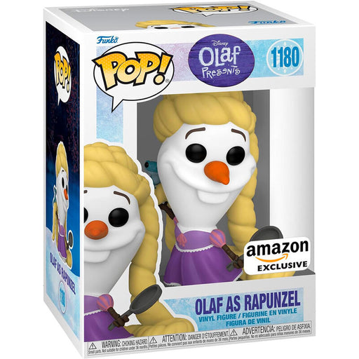 POP figure Disney Olaf Present Olaf as Rapunzel Exclusive-0