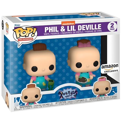 POP pack 2 figures Rugrats Phil & Lil Exclusive-1