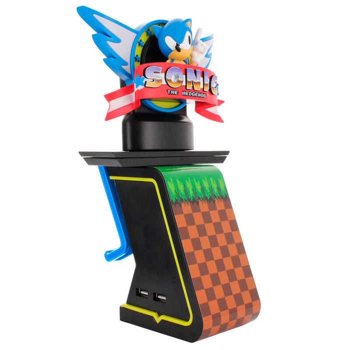 Sonic The Hedgehog Classic Sonic clamping bracket Cable guy Ikon 20cm-2