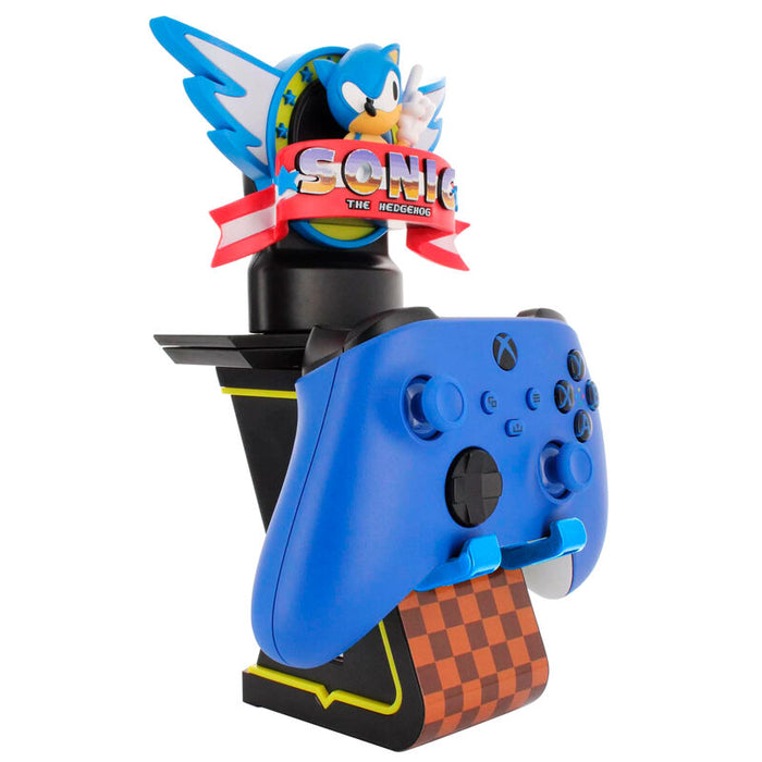 Sonic The Hedgehog Classic Sonic clamping bracket Cable guy Ikon 20cm-8