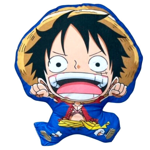 One Piece D Luffy 3D cushion 35cm-0