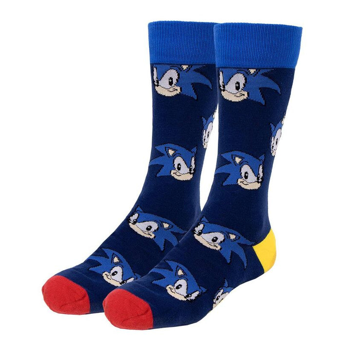 Sonic the Hedgehog pack 3 adult socks-1