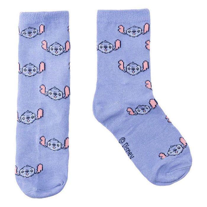 Disney Stitch pack 5 socks-4