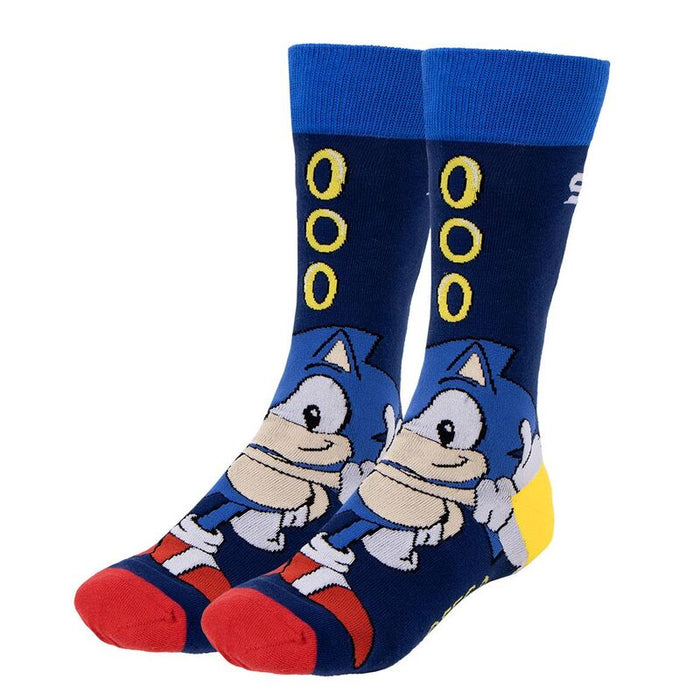Sonic the Hedgehog pack 3 adult socks-3