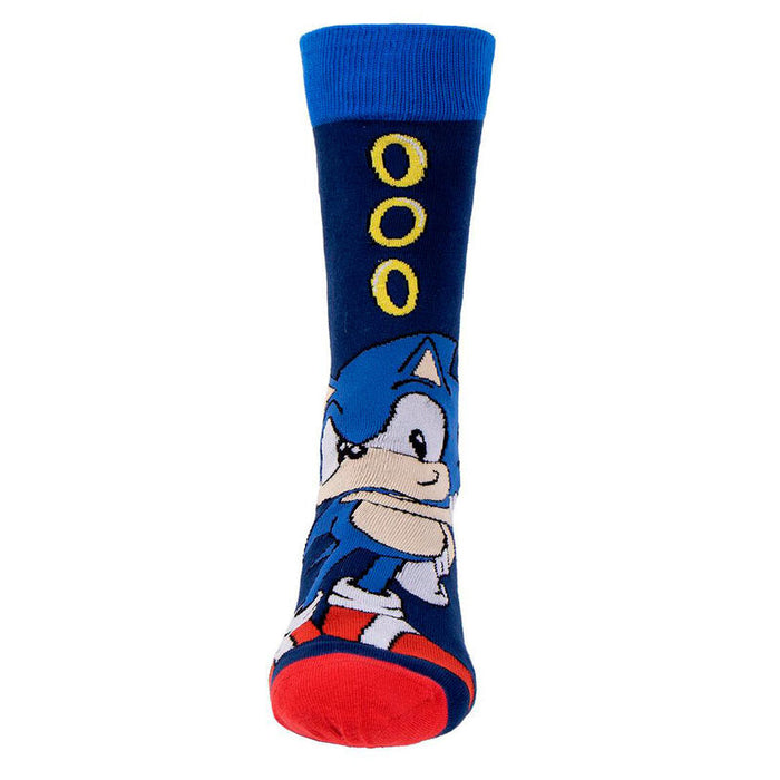 Sonic the Hedgehog pack 3 adult socks-4