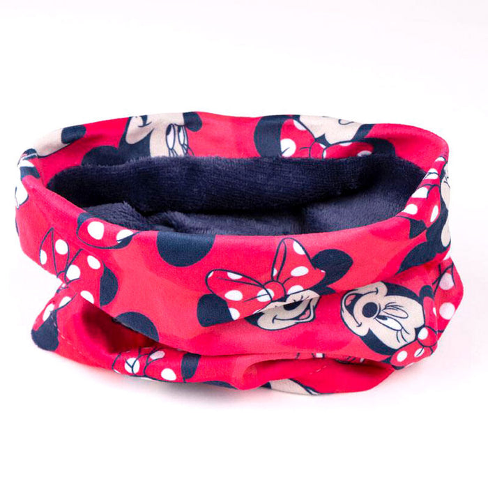 Disney Minnie snood hat gloves set-2