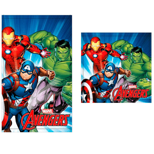 Marvel Avengers set 2 cotton bath towels-0