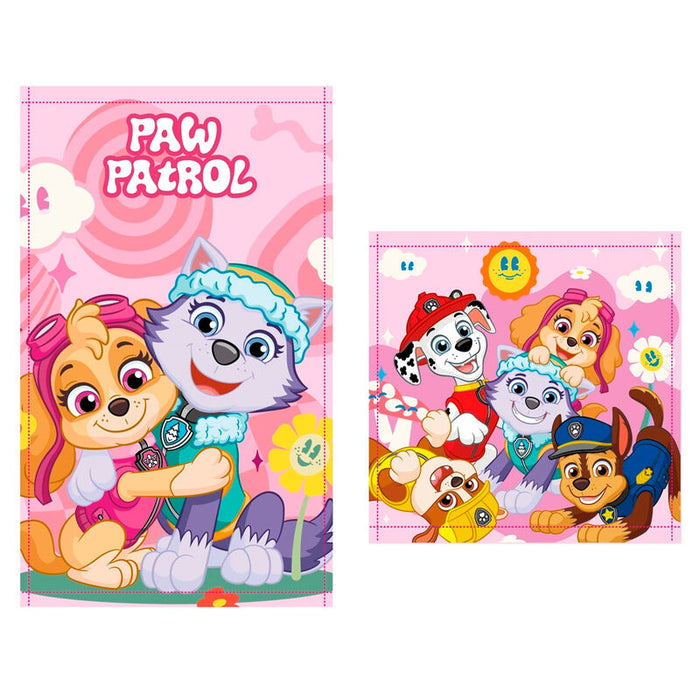 Paw Patrol set 2 cotton bath towels-0