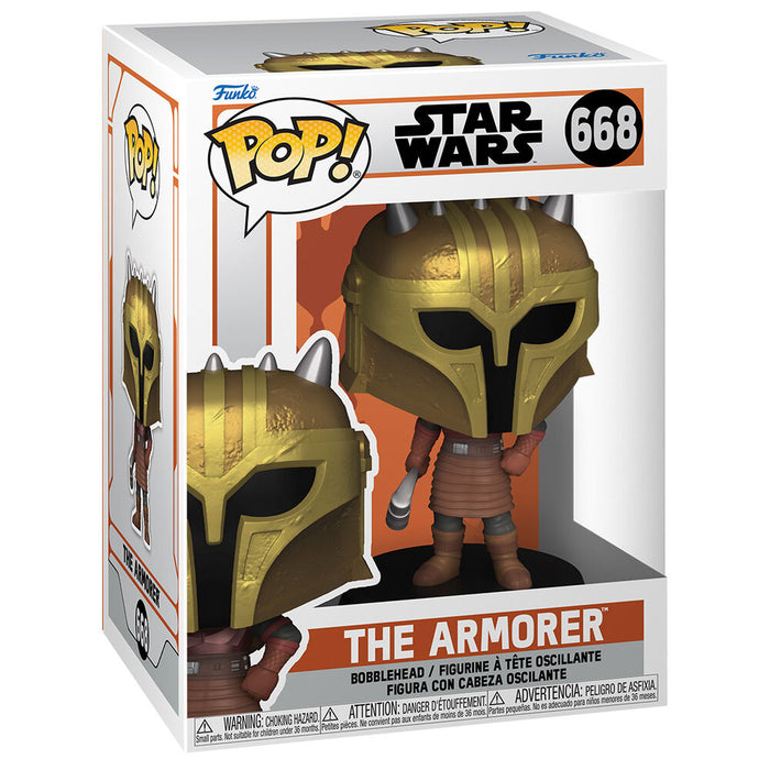 POP figure Star Wars Mandalorian 9 The Armorer-1