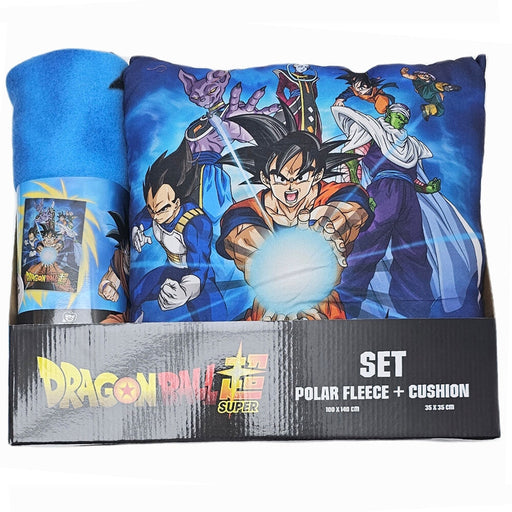 Dragon Ball Super polar blanket + cushion set-1