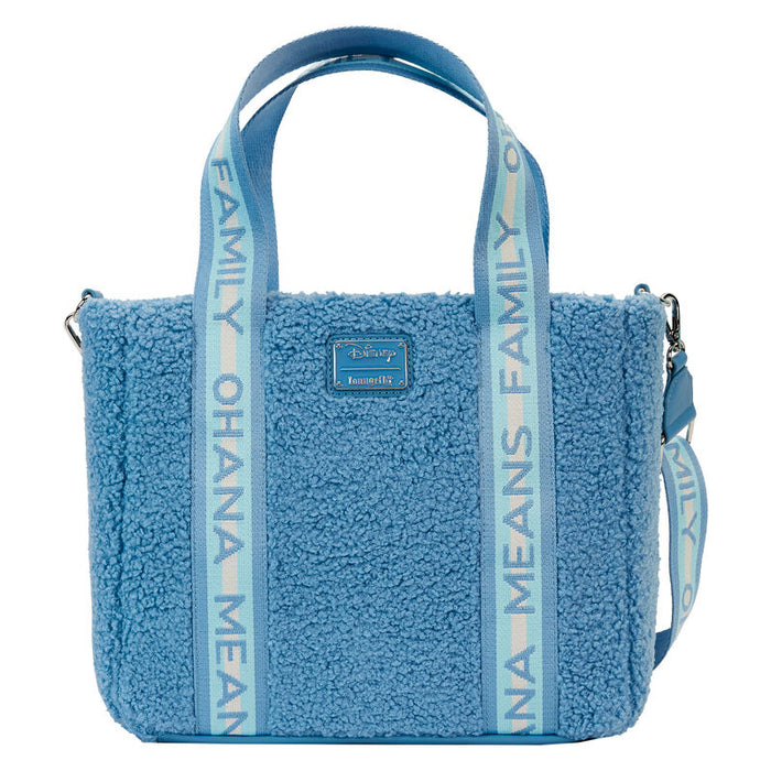 Loungefly Disney Stitch plush tote bag with coin bag-3