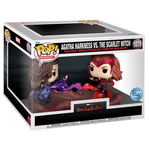 POP figure Moment Marvel WandaVision Agatha Harkness Vs The Scarlet Witch Exclusive-0