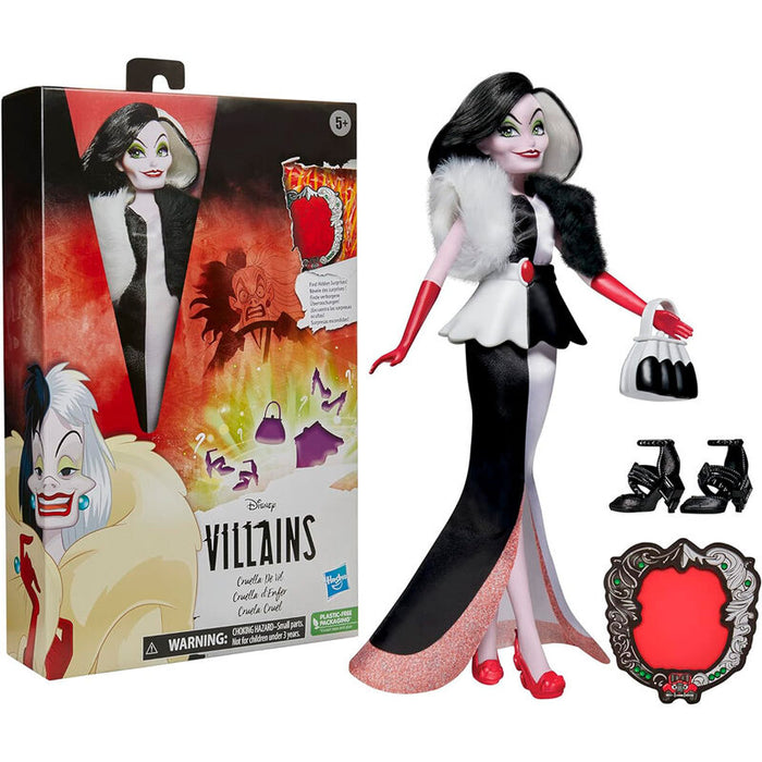 Disney Villains Cruella de Vil doll 28cm-1