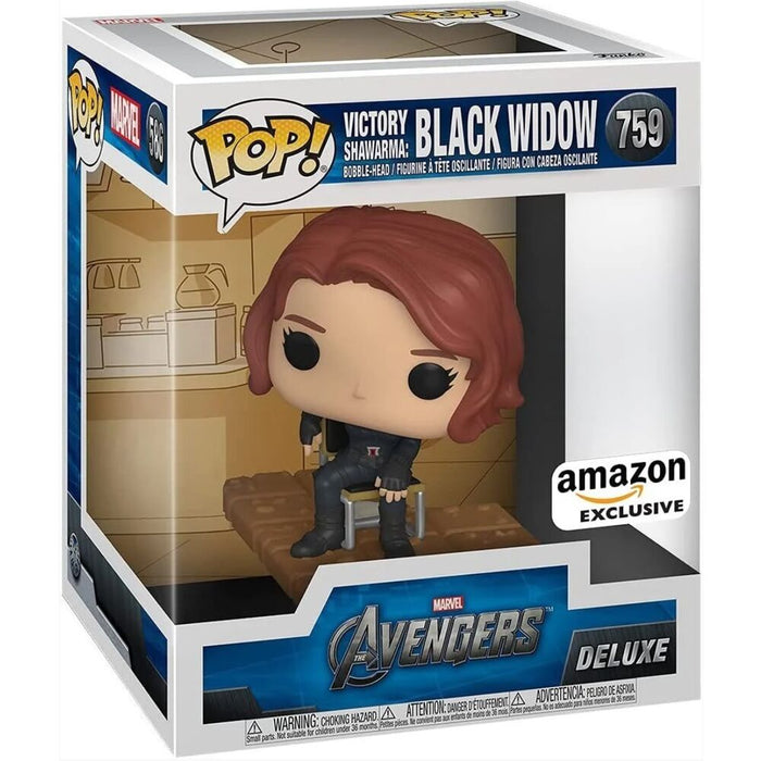POP figure Deluxe Marvel Los Vengadores Avengers Black Widow Exclusive-2